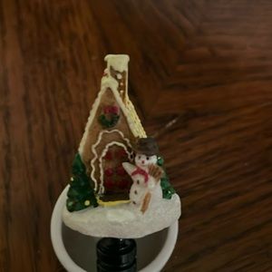 EUC CHRISTMAS LAMP FINIAL
